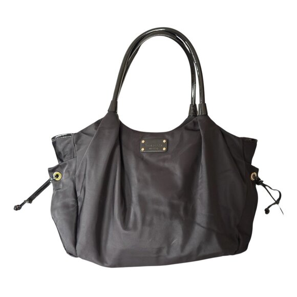 kate spade new york Handbags - Kate Spade New York Stevie Black Nylon Double Handle Zipper Closure Diaper Bag